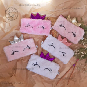 جامدادی و کیف لوازم شخصی فانتزی عروسکی طرح پرنسس